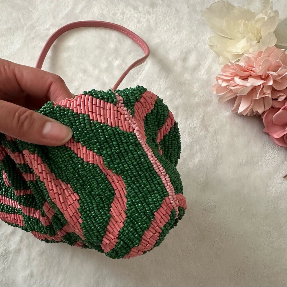 STAUD Beaded Bean Convertible Clutch Bag - Picture 7 of 16